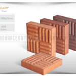 آجر دکوراتیو حصیری سمیرم کد1 سایز 2/5×10×10